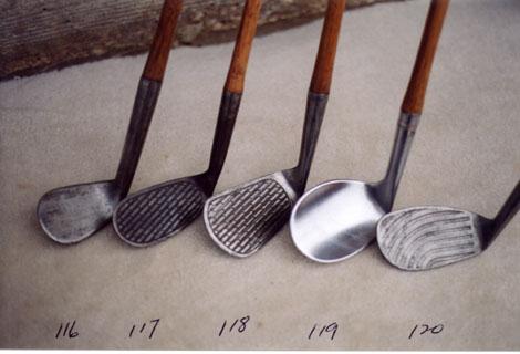 Wooden Shaft Golf Clubs and Collectibles, Antique Golf Balls and golf collectables.