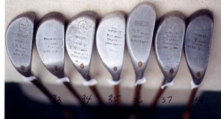 Wooden Shaft Golf Clubs and Collectibles, Antique Golf Balls and golf collectables.