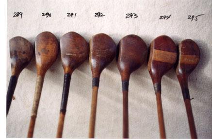 Wooden Shaft Golf clubs and collectibles, wood shafted hickory golf collectables