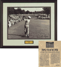 Ben Hogan 1 iron shot