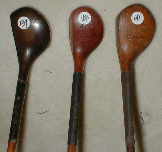 Gifts for the Golfer! Golf Gifts. Wooden Shaft Golf Clubs and Collectibles, Antique Golf Balls and golf collectables.  Hickory Golf Clubs - Great artifacts for interior decorating! Rare coins on ebay.  Gofl clubs.