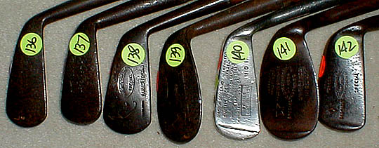 Gifts for the Golfer! Golf Gifts. Wooden Shaft Golf Clubs and Collectibles, Antique Golf Balls and golf collectables. 