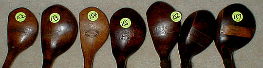 Gifts for the Golfer! Golf Gifts. Wooden Shaft Golf Clubs and Collectibles, Antique Golf Balls and golf collectables. 