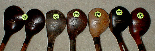 Gifts for the Golfer! Golf Gifts. Wooden Shaft Golf Clubs and Collectibles, Antique Golf Balls and golf collectables. 