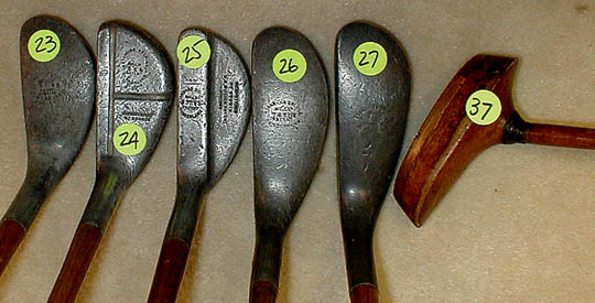 Gifts for the Golfer! Golf Gifts. Wooden Shaft Golf Clubs and Collectibles, Antique Golf Balls and golf collectables. 