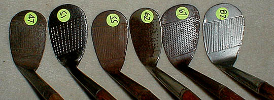 Gifts for the Golfer! Golf Gifts. Wooden Shaft Golf Clubs and Collectibles, Antique Golf Balls and golf collectables. 