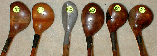 Gifts for the Golfer! Golf Gifts. Wooden Shaft Golf Clubs and Collectibles, Antique Golf Balls and golf collectables. 