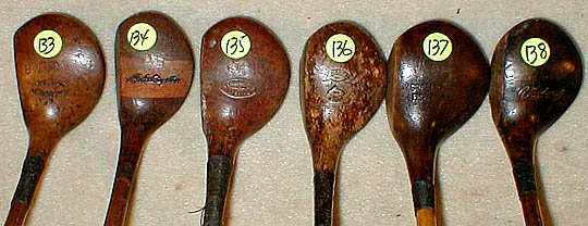 Gifts for the Golfer! Golf Gifts. Wooden Shaft Golf Clubs and Collectibles, Antique Golf Balls and golf collectables. 