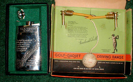 Gifts for the Golfer! Golf Gifts. Wooden Shaft Golf Clubs and Collectibles, Antique Golf Balls and golf collectables. 