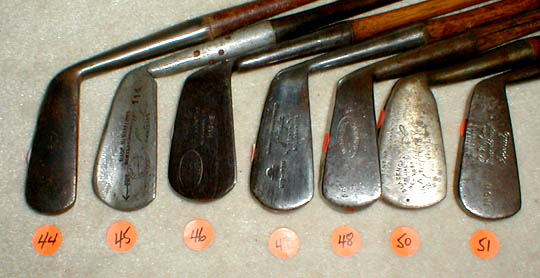 Gifts for the Golfer! Golf Gifts. Wooden Shaft Golf Clubs and Collectibles, Antique Golf Balls and golf collectables. 