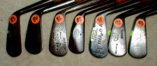 Gifts for the Golfer! Golf Gifts. Wooden Shaft Golf Clubs and Collectibles, Antique Golf Balls and golf collectables. 
