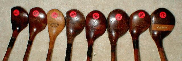 Gifts for the Golfer! Golf Gifts. Wooden Shaft Golf Clubs and Collectibles, Antique Golf Balls and golf collectables. 