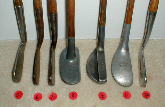 Gifts for the Golfer! Golf Gifts. Wooden Shaft Golf Clubs and Collectibles, Antique Golf Balls and golf collectables. 