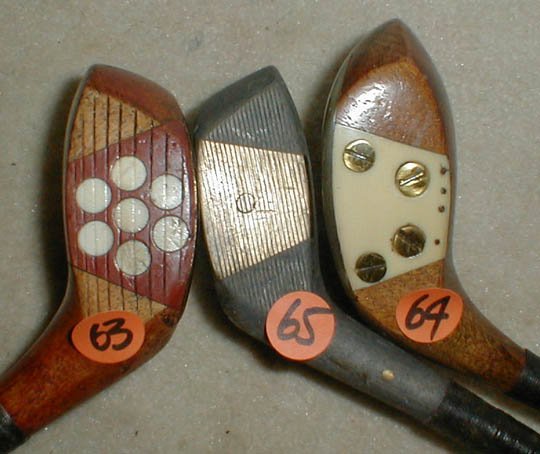 Gifts for the Golfer! Golf Gifts. Wooden Shaft Golf Clubs and Collectibles, Antique Golf Balls and golf collectables.  Great artifacts for interior decorating!