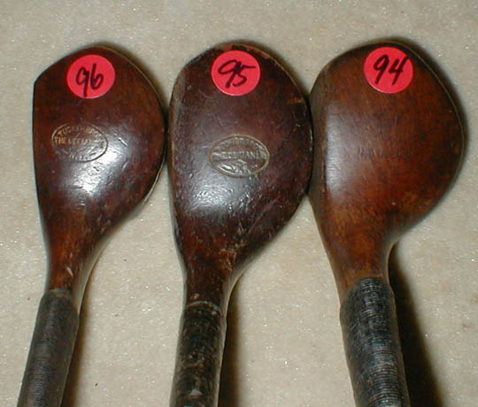 Gifts for the Golfer! Golf Gifts. Wooden Shaft Golf Clubs and Collectibles, Antique Golf Balls and golf collectables.  Hickory Golf Clubs - Great artifacts for interior decorating! Rare coins