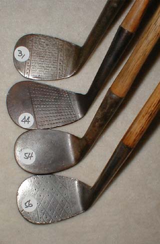 Gifts for the Golfer! Golf Gifts. Wooden Shaft Golf Clubs and Collectibles, Antique Golf Balls and golf collectables.  Hickory Golf Clubs - Great artifacts for interior decorating! Rare coins