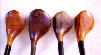 Wood Shaft Golf Clubs & Golf Collectibles