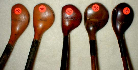 Gifts for the Golfer! Golf Gifts. Wooden Shaft Golf Clubs and Collectibles, Antique Golf Balls and golf collectables.  Hickory Golf Clubs - Great artifacts for interior decorating! Rare coins on ebay.  Gofl clubs.