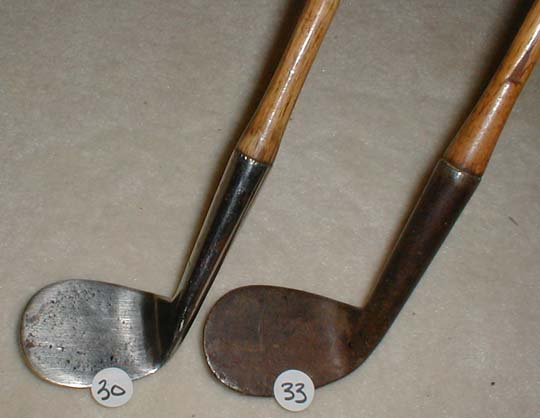 Gifts for the Golfer! Golf Gifts. Wooden Shaft Golf Clubs and Collectibles, Antique Golf Balls and golf collectables.  Hickory Golf Clubs - Great artifacts for interior decorating! Rare coins on ebay.  Gofl clubs.