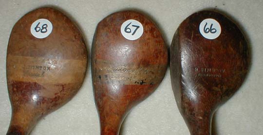 Gifts for the Golfer! Golf Gifts. Wooden Shaft Golf Clubs and Collectibles, Antique Golf Balls and golf collectables.  Hickory Golf Clubs - Great artifacts for interior decorating! Rare coins on ebay.  Gofl clubs.