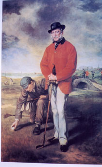 Golf Print - John Whythe-Melville