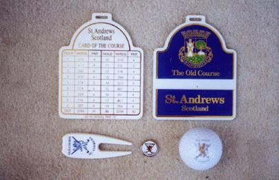 St. Andrews Golf Gifts and collectibles