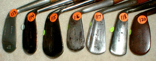 Gifts for the Golfer! Golf Gifts. Wooden Shaft Golf Clubs and Collectibles, Antique Golf Balls and golf collectables. 