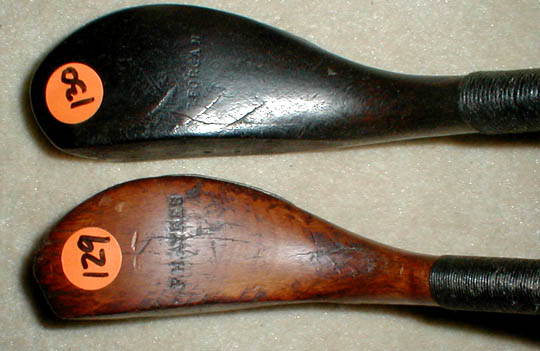 Gifts for the Golfer! Golf Gifts. Wooden Shaft Golf Clubs and Collectibles, Antique Golf Balls and golf collectables. 