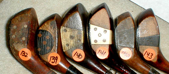 Gifts for the Golfer! Golf Gifts. Wooden Shaft Golf Clubs and Collectibles, Antique Golf Balls and golf collectables. 