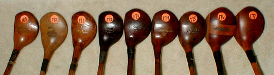 Gifts for the Golfer! Golf Gifts. Wooden Shaft Golf Clubs and Collectibles, Antique Golf Balls and golf collectables. 