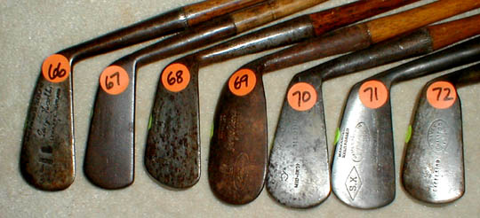 Gifts for the Golfer! Golf Gifts. Wooden Shaft Golf Clubs and Collectibles, Antique Golf Balls and golf collectables. 