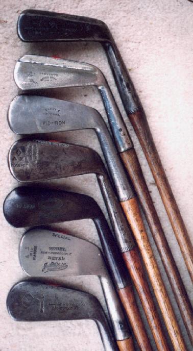 IRONS MADE IN AMERICA - Wooden Shaft Golf Clubs